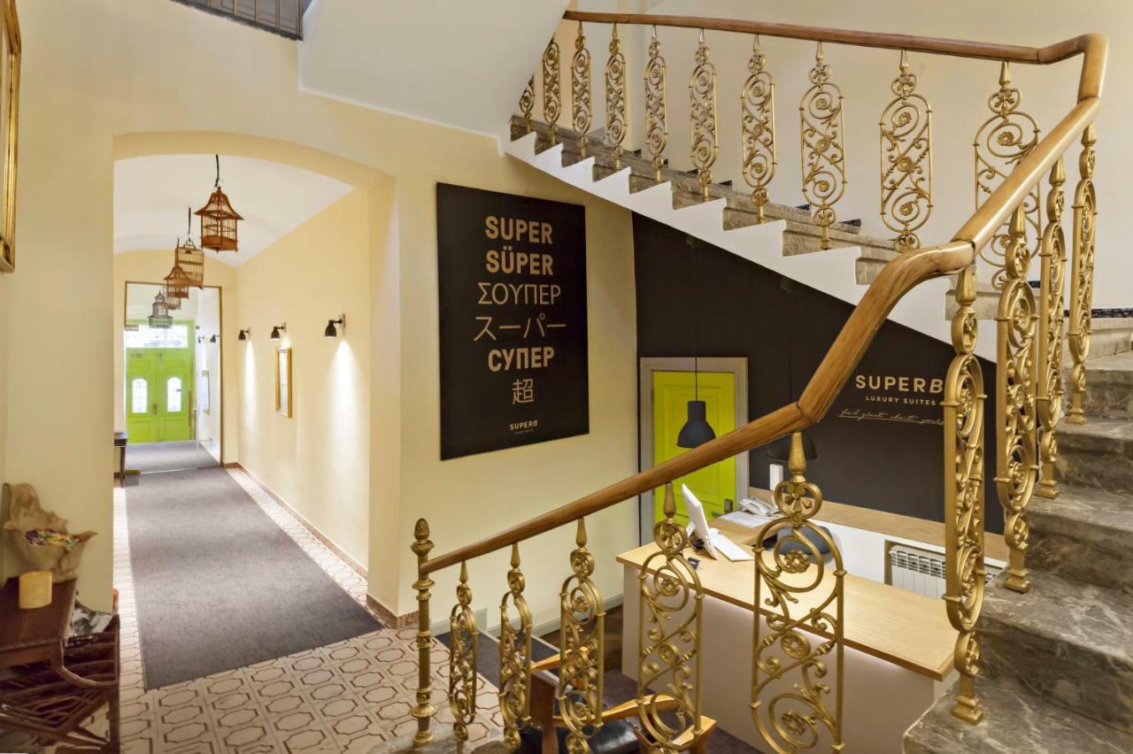 Superb Luxury Suites Belgrád Kültér fotó